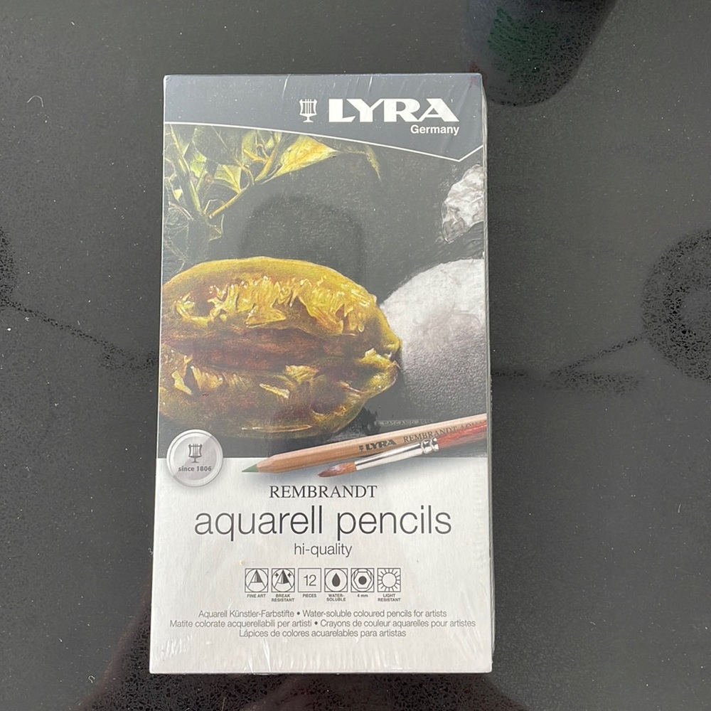 Lyra Rembrandt Aquarell Pencils - set of 12 Coloured